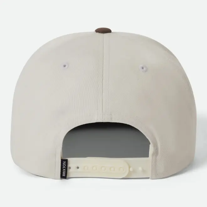 RHETT MP SNAPBACK HAT OFF WHITE PINECONE BROWN