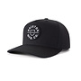 CREST C MP SNAPBACK HAT BLACK
