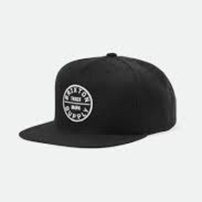 OATH 3 SNAPBACK HAT BLACK