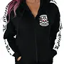 BADGE OF HONOR ZIP HOODY BLACK