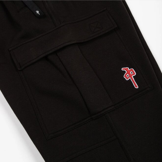 TACTICAL CARGO SWEATPANT BLACK