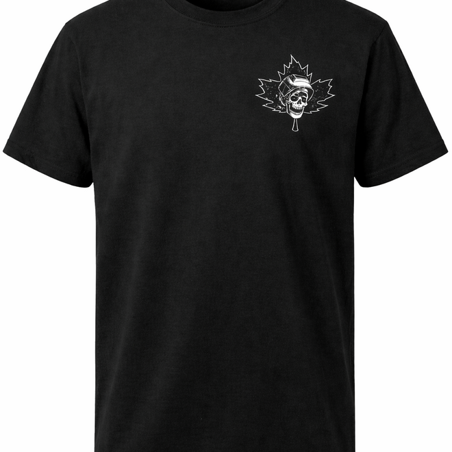 BROTHERHOOD SS TEE BLACK  WHITE