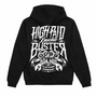 HPKB PO HOODY BLACK WHITE