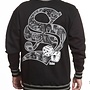S DICE ZIP FLEECE BLACK
