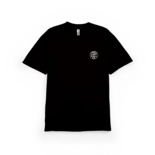 WHISKEY BENT SS TEE BLACK