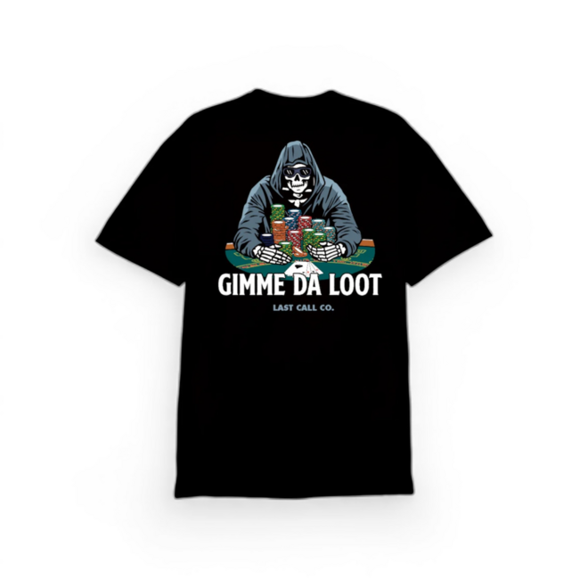 LOOT SS TEE BLACK