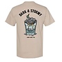 DARK & STORMY SS TEE SAND