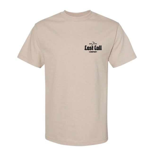 DARK & STORMY SS TEE SAND