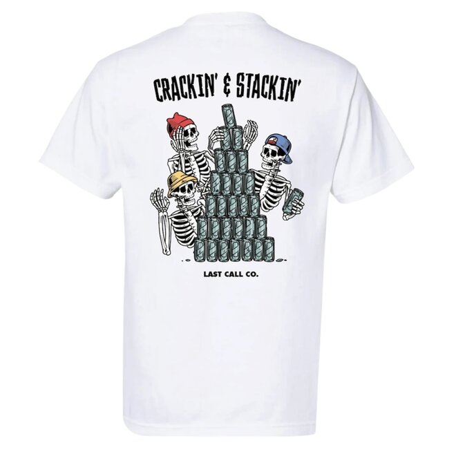 CRACKIN SS TTEE WHITE
