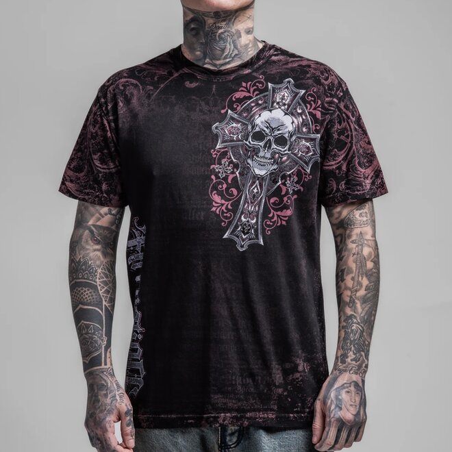 DIVINE GRAVE SS TEE BLACK