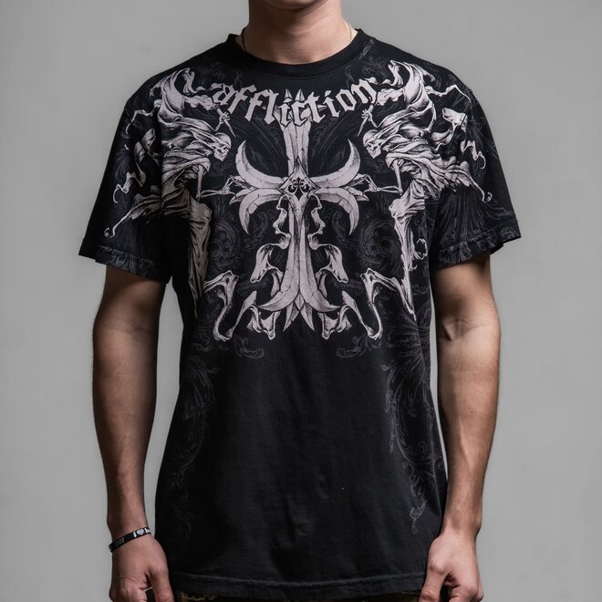 JUMP SS TEE BLACK LAVA WASH