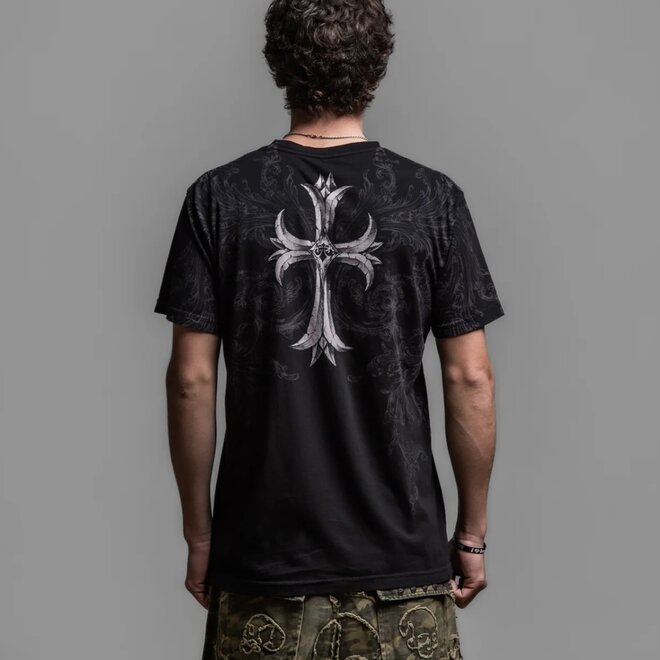 JUMP SS TEE BLACK LAVA WASH