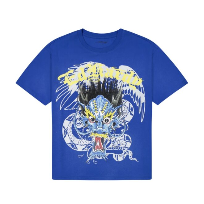 DRAGON HEAD SS TEE VINTAGE COBALT
