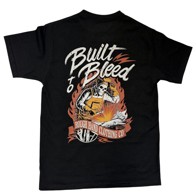 IRON WILL SS TEE BLACK RED