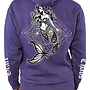 SIREN PO HOODY MINERAL WASH PURPLE