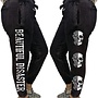 HATING ME SWEATPANTS MINERAL WASH BLACK