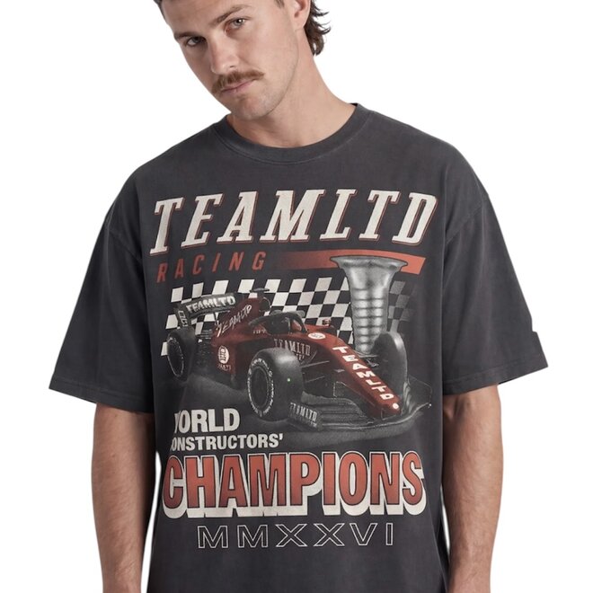 CHAMPION OVERSIZED SS TEE VINTAGE BLACK