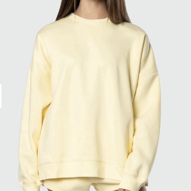 OVERSIZED CREWNECK BUTTER YELLOW