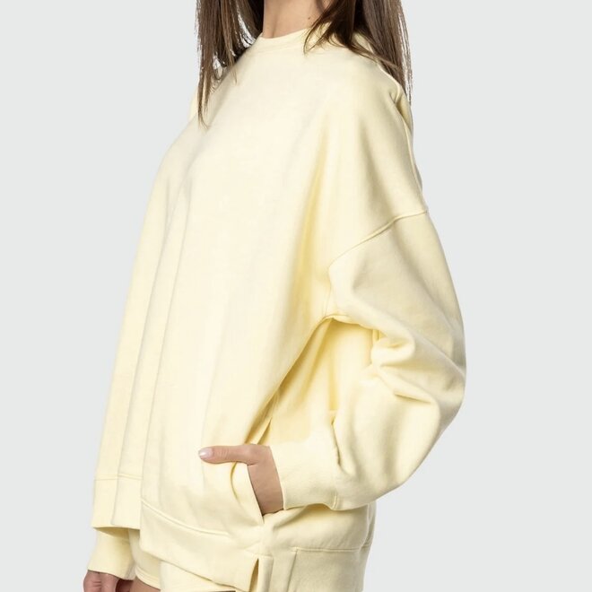 OVERSIZED CREWNECK BUTTER YELLOW