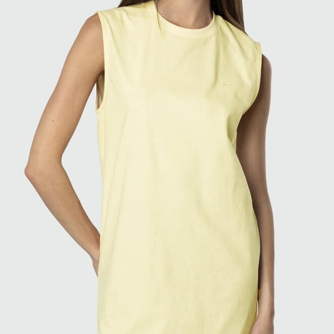 AUSSIE TANK DRESS BUTTER YELLOW