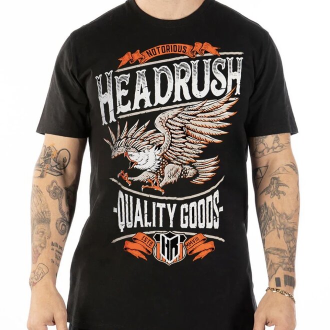 THE WINGED ANGEL SS TEE BLACK