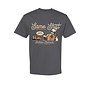 TAPPED OUT SS TEE CHARCOAL