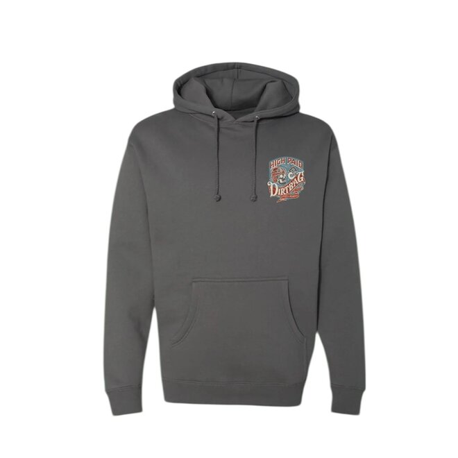 WELL EARNED PO HOODY CHARCOAL