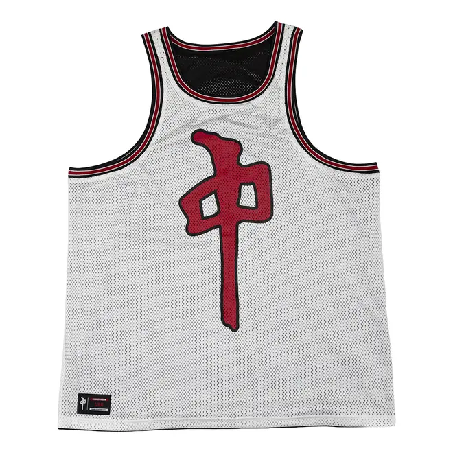 ALLSTAR MESH JERSEY WHITE RED