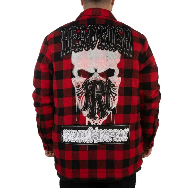 THE CONQUERED SHACKET PLAID RED