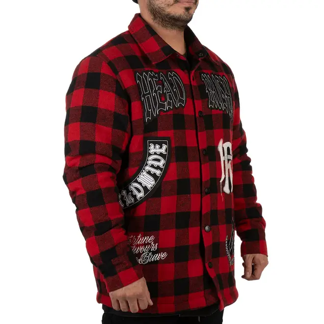 THE CONQUERED SHACKET PLAID RED