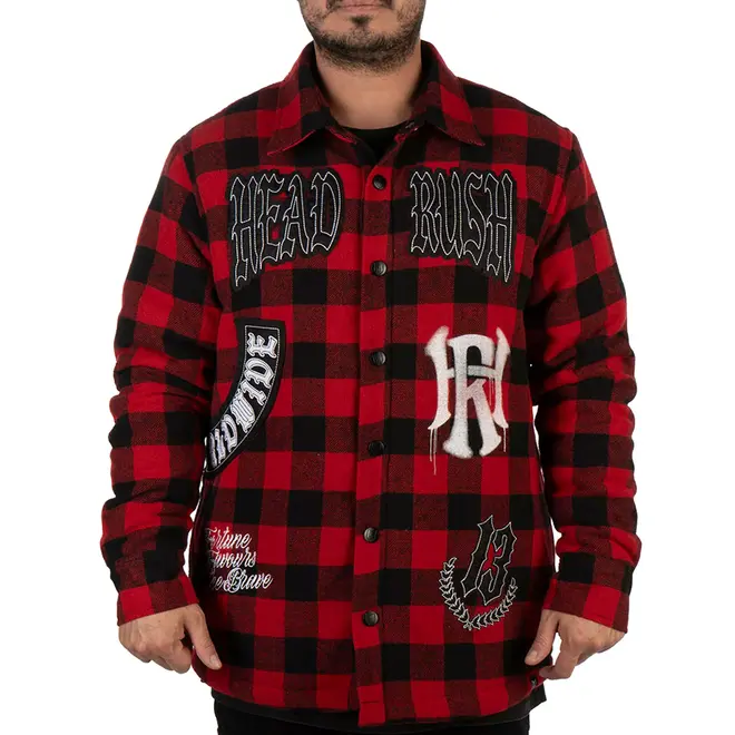 THE CONQUERED SHACKET PLAID RED