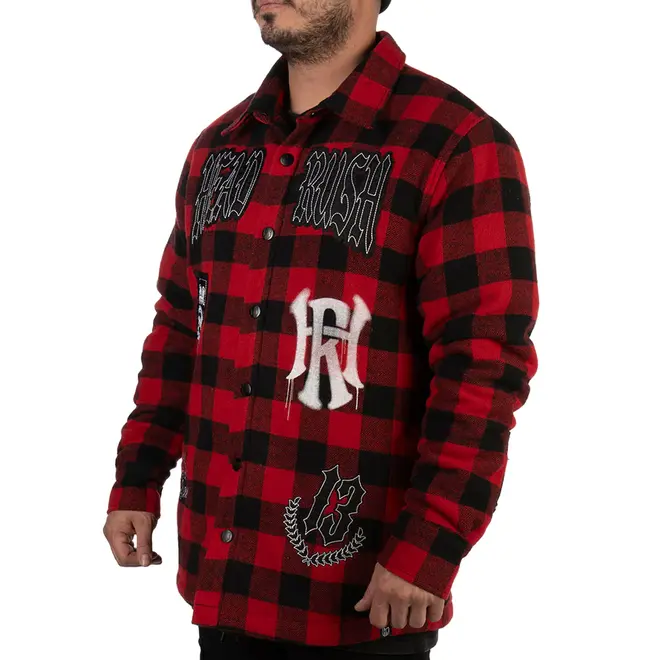 THE CONQUERED SHACKET PLAID RED