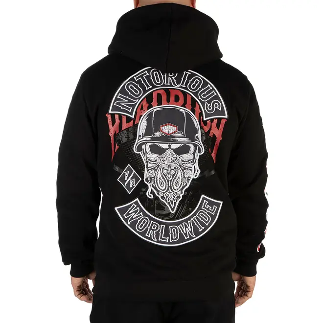 THE CONQUERED PO HOODY BLACK