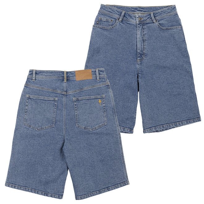 JEAN SHORT STONE WASH