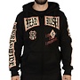 THE CONQUERED ZIP HOODY BLACK