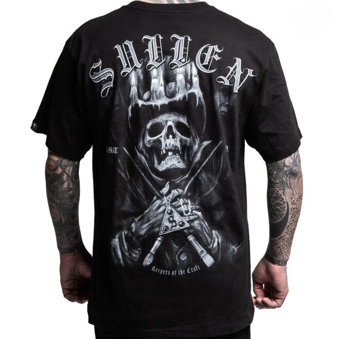 KEEPERS BADGE SS TEE BLACK