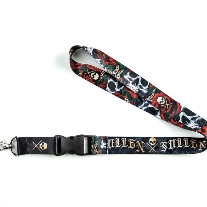 ROSE GOLD LANYARD BLACK