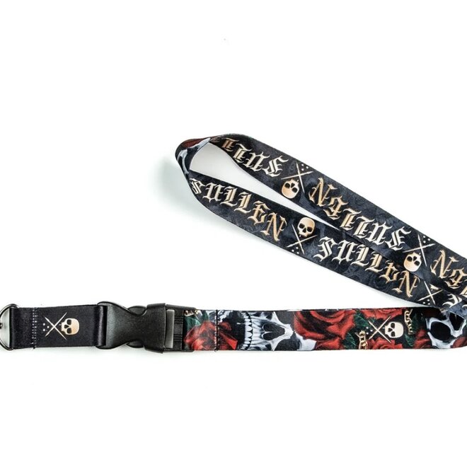 ROSE GOLD LANYARD BLACK