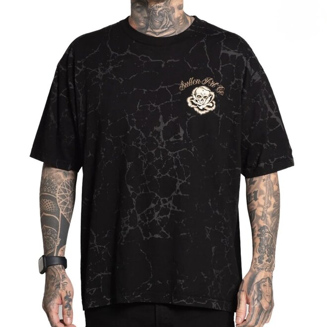 ANGELIC SS TEE JET BLACK