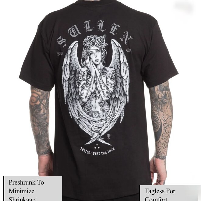 DREAM ANGEL SS TEE BLACK