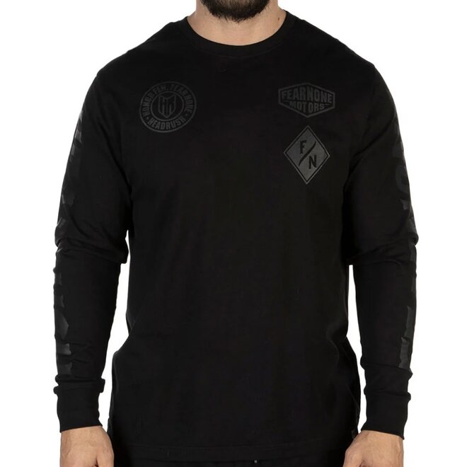 THE CONQUERED LS TEE BLACK