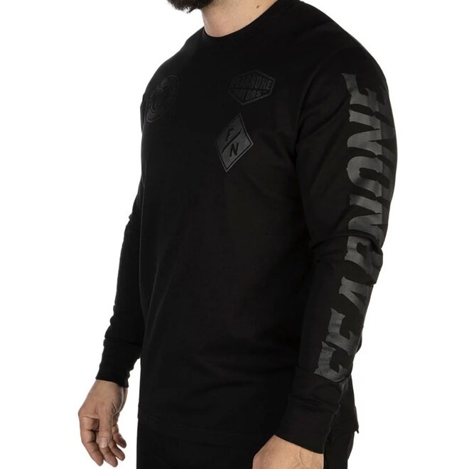 THE CONQUERED LS TEE BLACK