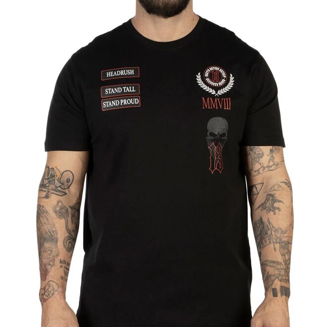 THE CONQUERED SS TEE BLACK