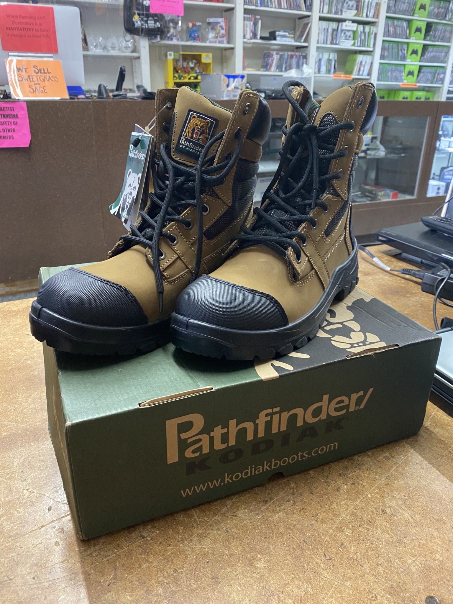 Pathfinder Rebellion Steel Toe 