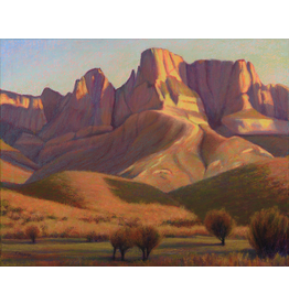 Joy Huckins-Noss "MOUNTAIN GLOW" 24 x 30 Oil Painting