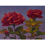 Joy Huckins-Noss "THREE BEAUTIES" 30 x 40 Oil Painting
