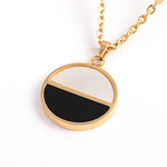 Fashion Jewelry GOLD STAINLESS NECKLACE FJNC-18