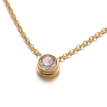 Fashion Jewelry GOLD STAINLESS NECKLACE FJN2R