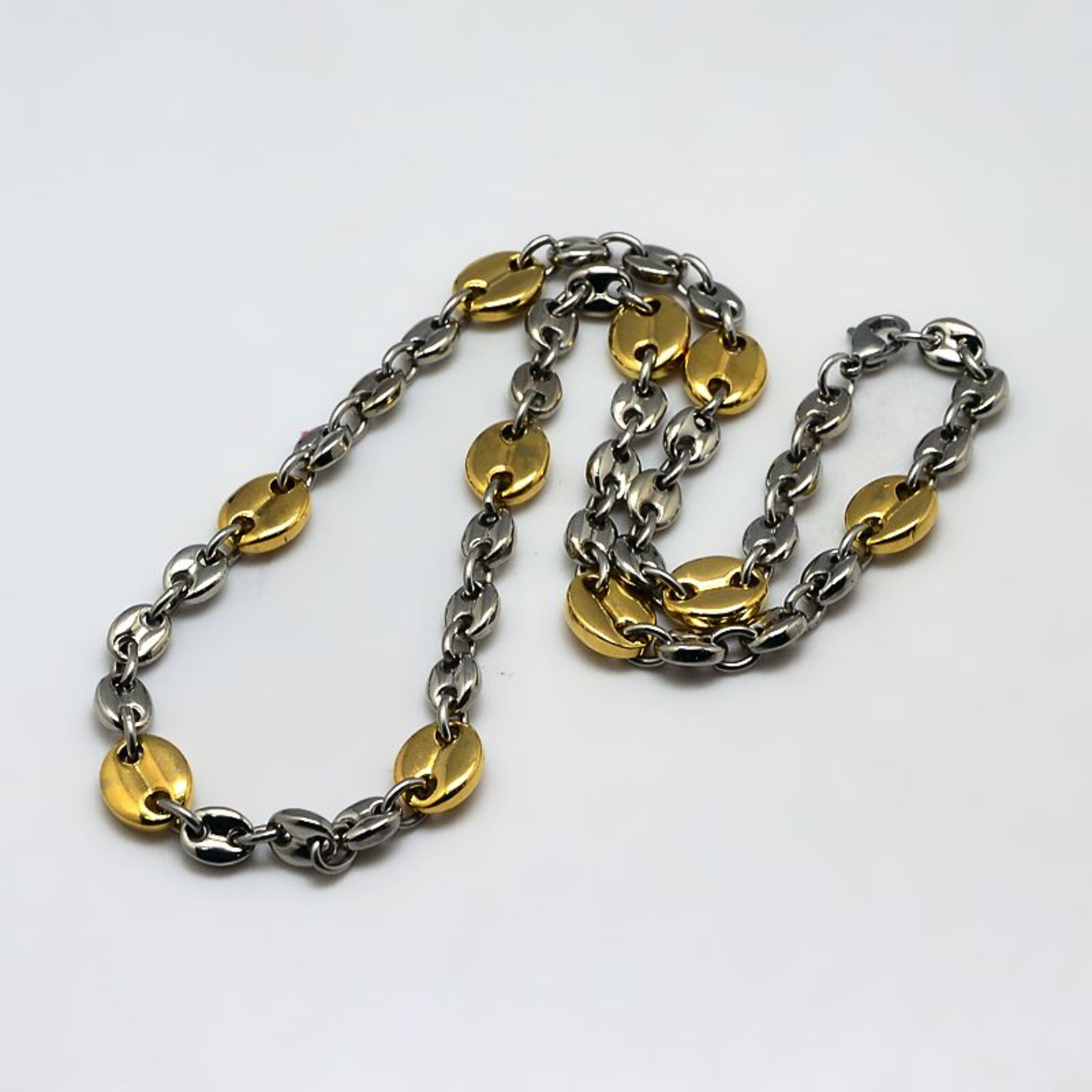 MIXED STAINLESS CHAIN FJN15-21 - Art Gallery H