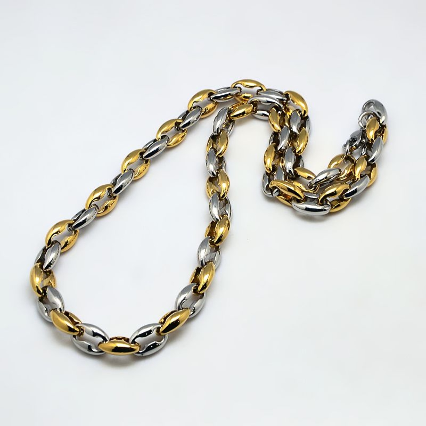 MIXED STAINLESS CHAIN FJN15-21 - Art Gallery H